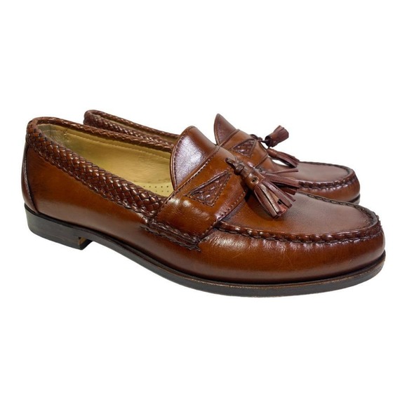 Allen Edmonds Maxfield Tassel Loafer Men size 8. (Not 9!) - Picture 1 of 7